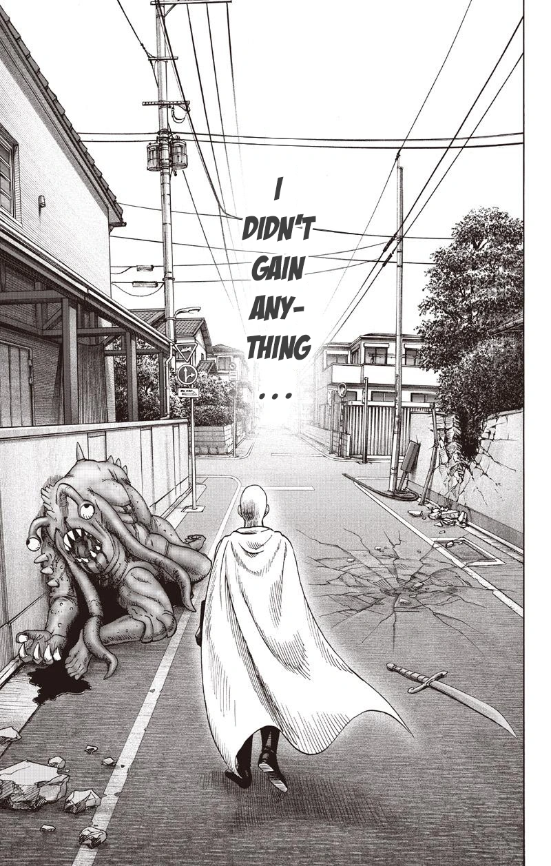 One Punch Man Manga Chapter 76 page 17 - Stagnation and Growth