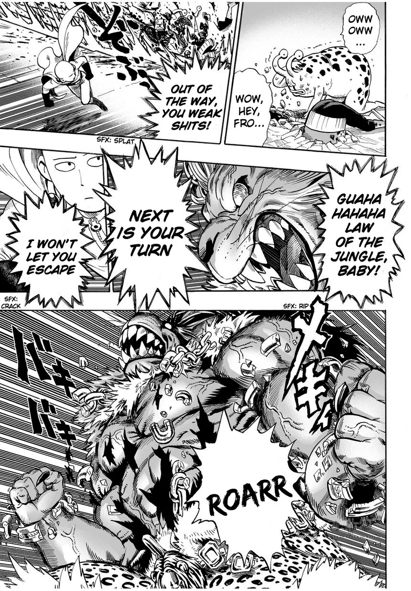 One Punch Man Manga Chapter 8 page 15 - You Mean This Guy?