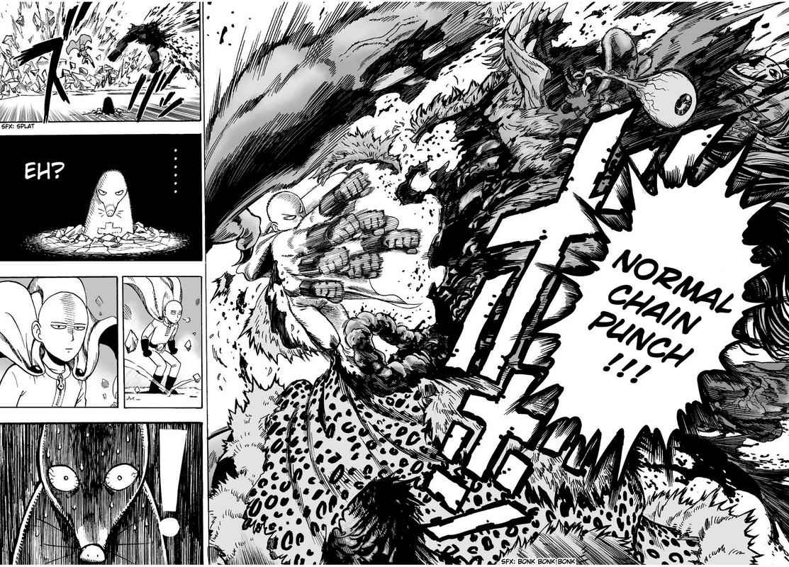 One Punch Man Manga Chapter 8 page 17 - You Mean This Guy?