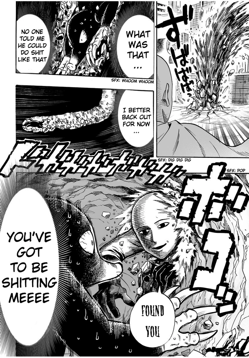 One Punch Man Manga Chapter 8 page 18 - You Mean This Guy?