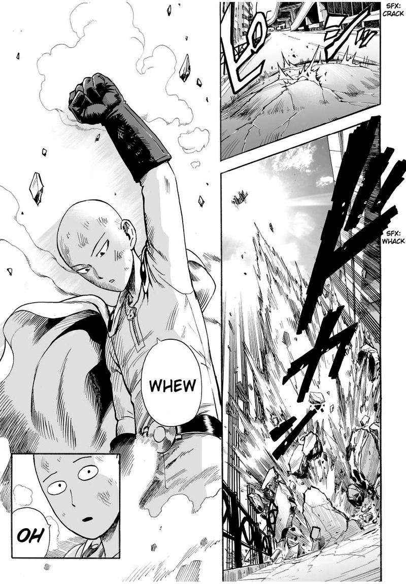 One Punch Man Manga Chapter 8 page 19 - You Mean This Guy?