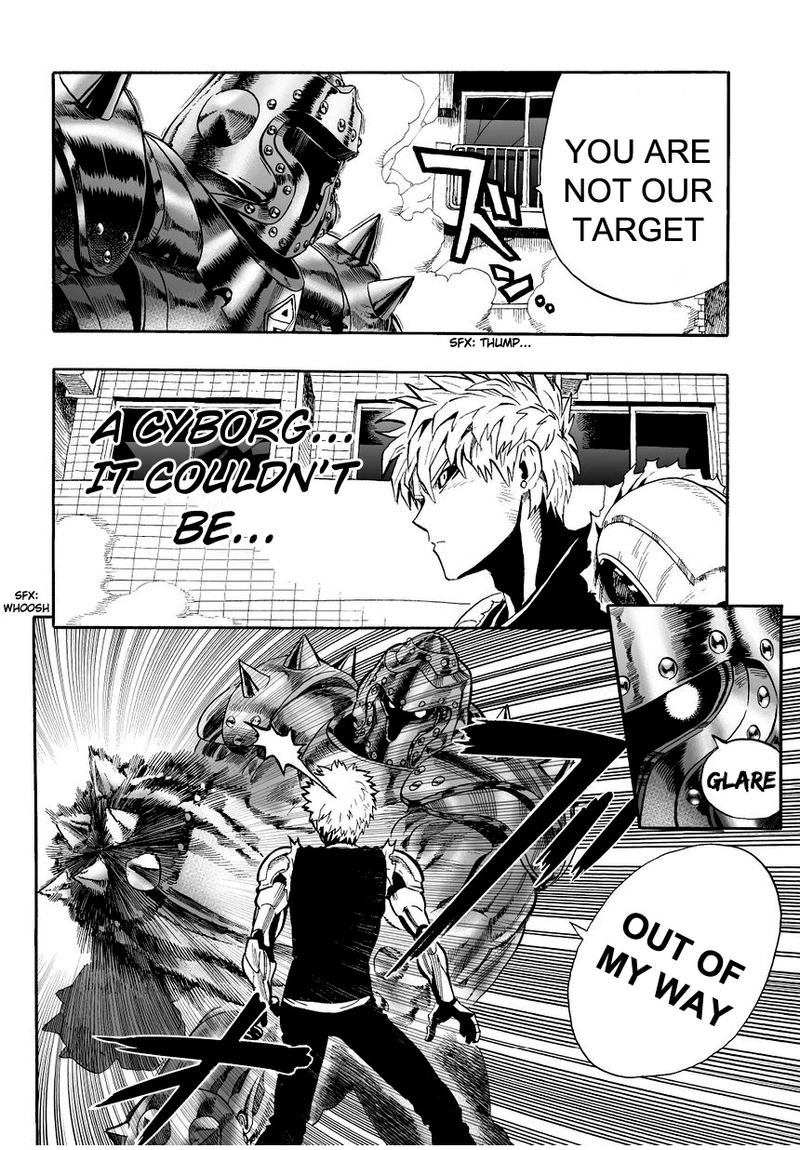 One Punch Man Manga Chapter 8 page 2 - You Mean This Guy?