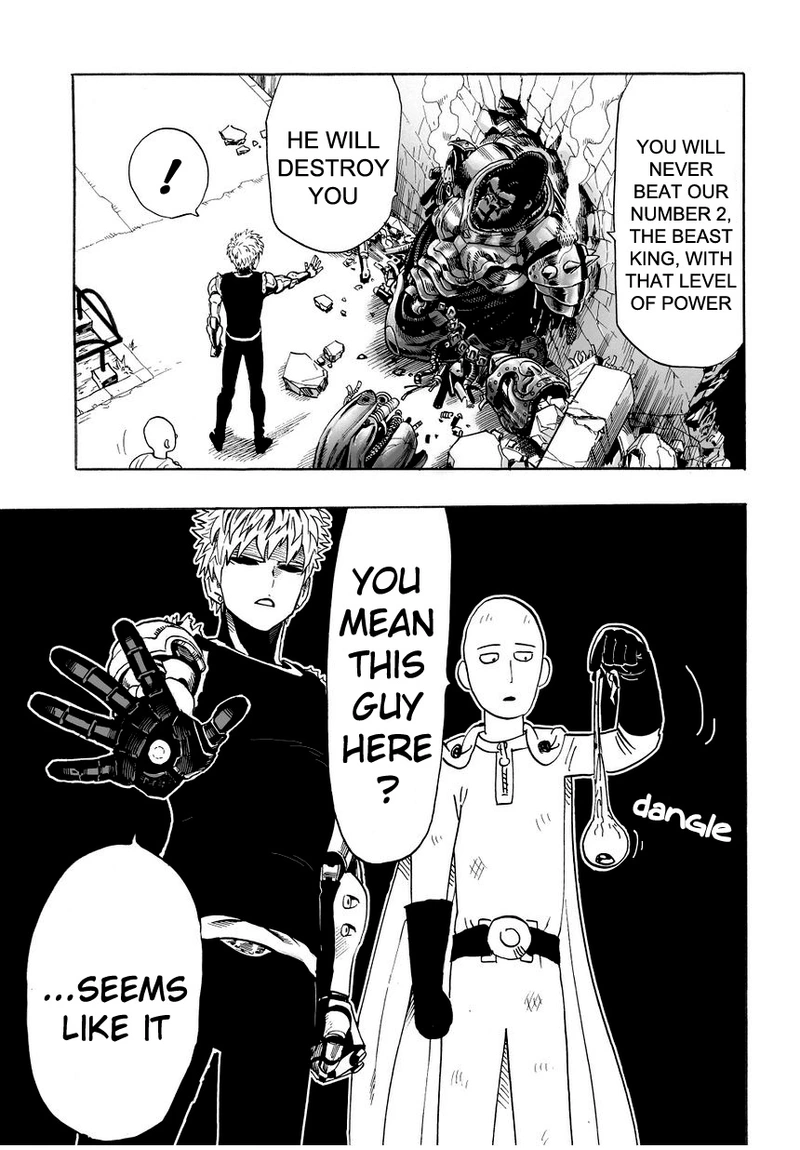 One Punch Man Manga Chapter 8 page 21 - You Mean This Guy?