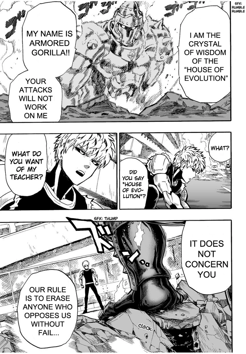 One Punch Man Manga Chapter 8 page 9 - You Mean This Guy?