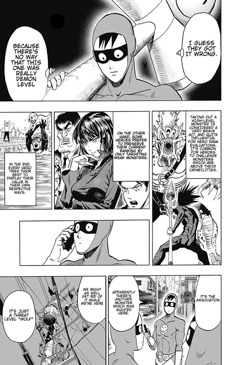 One Punch Man Manga Chapter 80.6 page 6 - Disaster Level | Volume 15 Extras