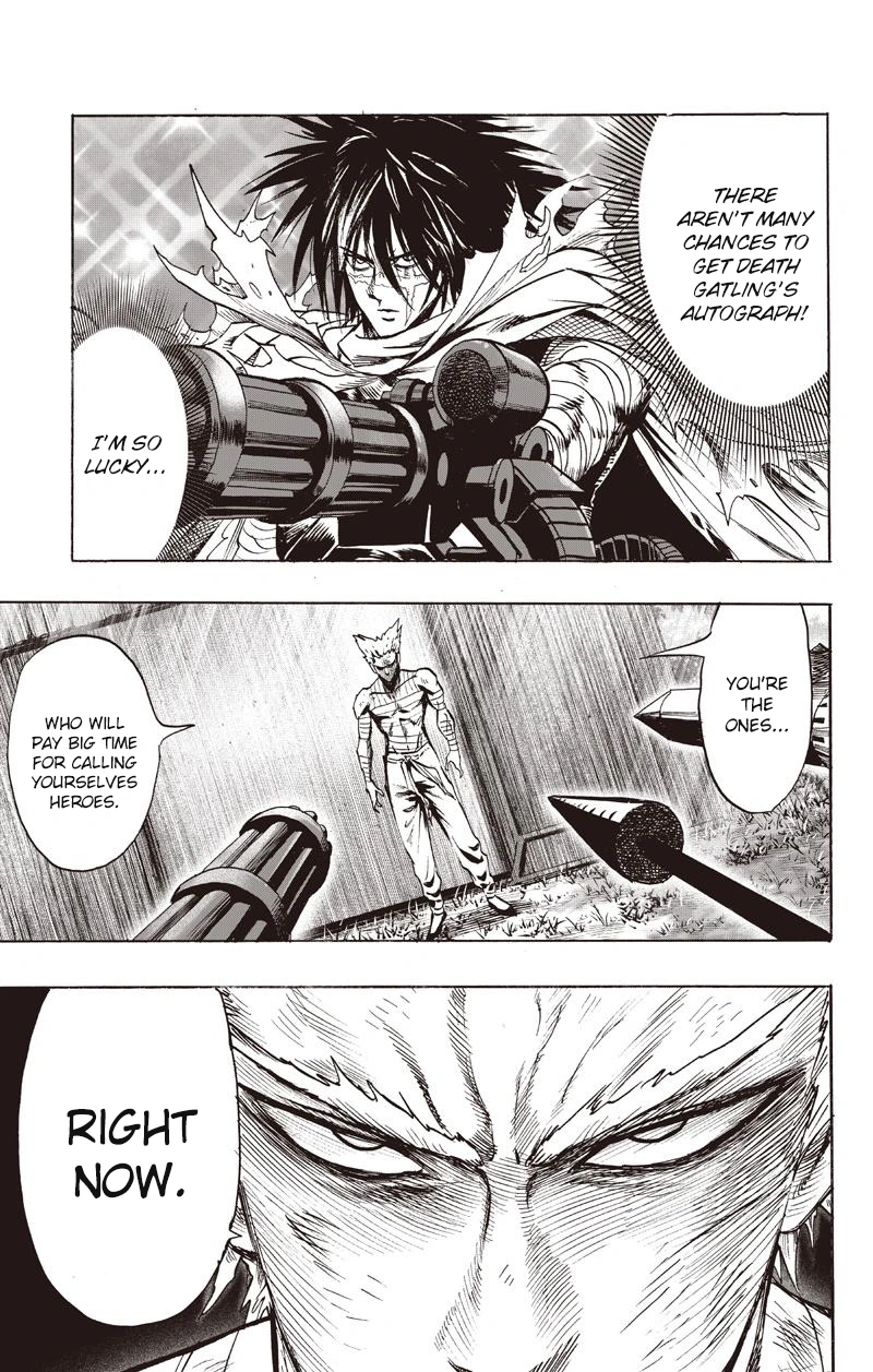 One Punch Man Manga Chapter 81 page 15 - Willpower