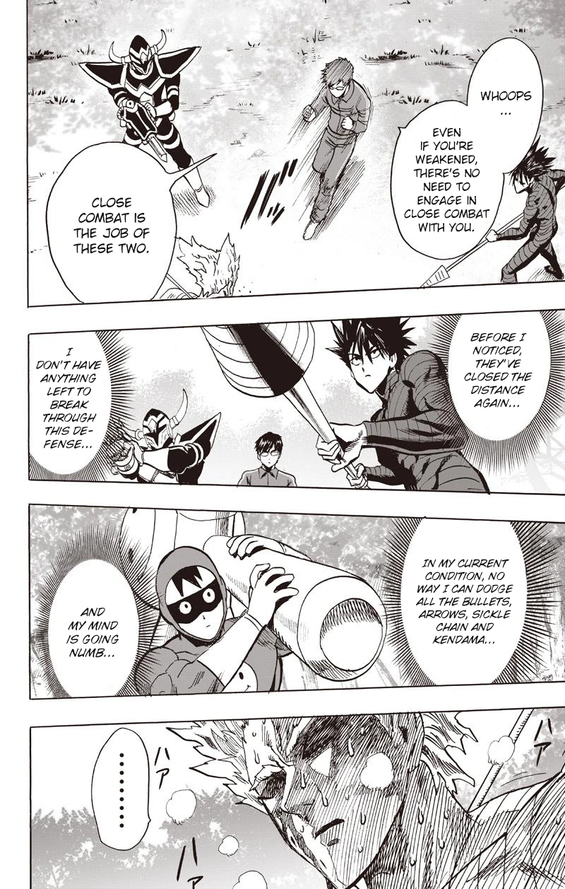 One Punch Man Manga Chapter 81 page 40 - Willpower