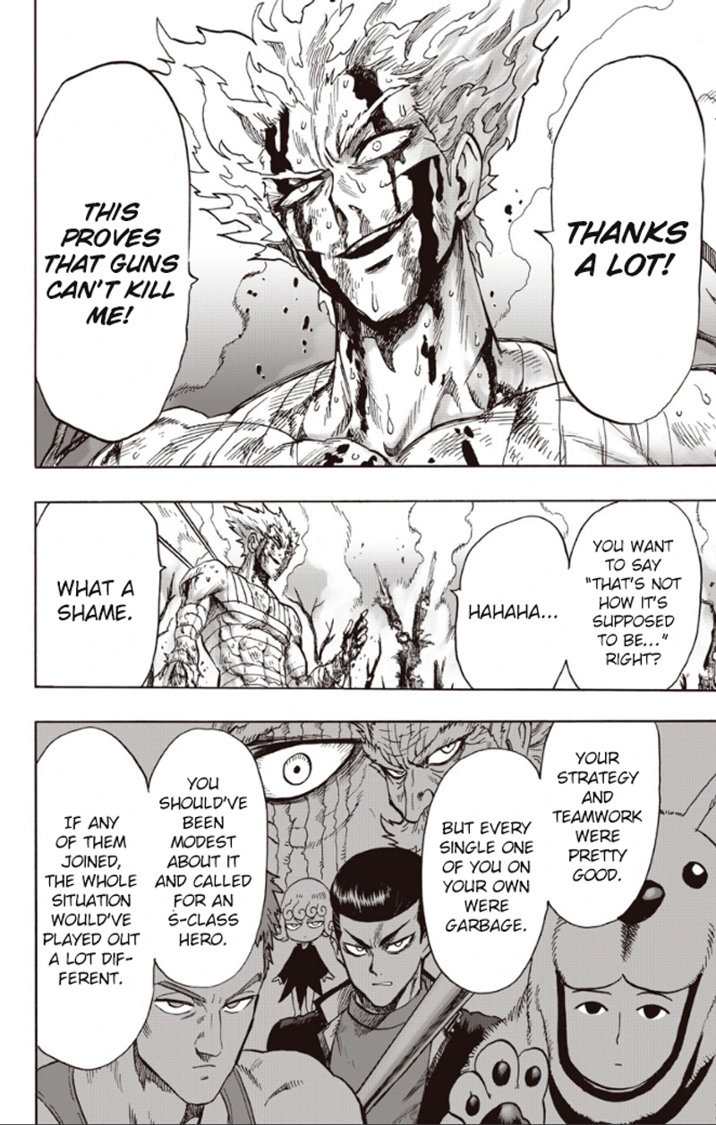 One Punch Man Manga Chapter 82 page 49 - To The Limit