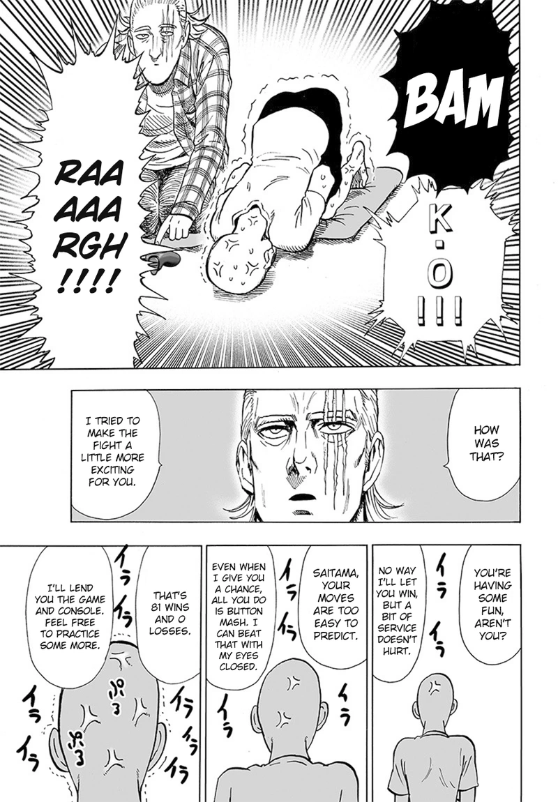 One Punch Man Manga Chapter 83 page 15 - The Cruel Staircase