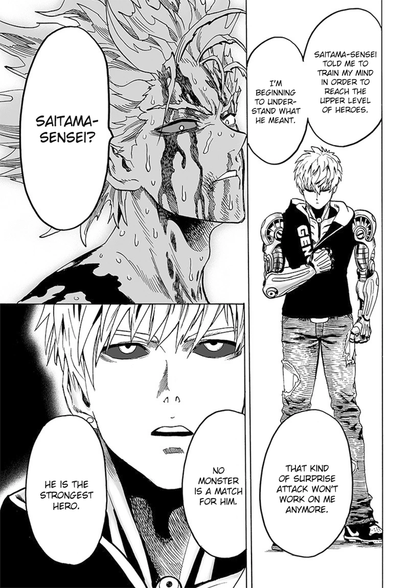 One Punch Man Manga Chapter 83 page 42 - The Cruel Staircase