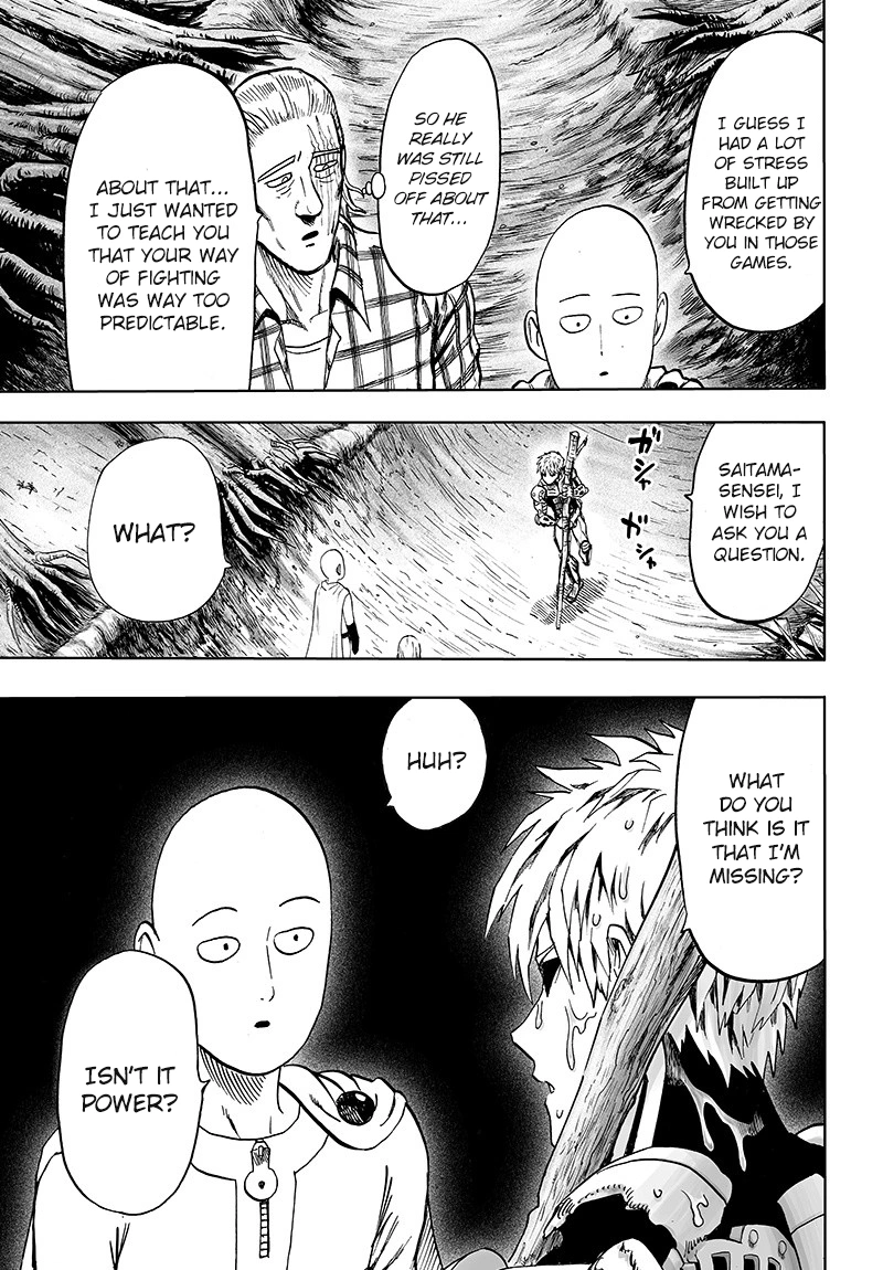One Punch Man Manga Chapter 84 page 129 - Escalation