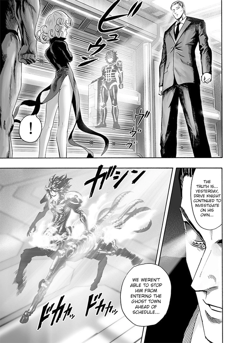 One Punch Man Manga Chapter 85 page 11 - Is it Because I'm Caped Baldy?