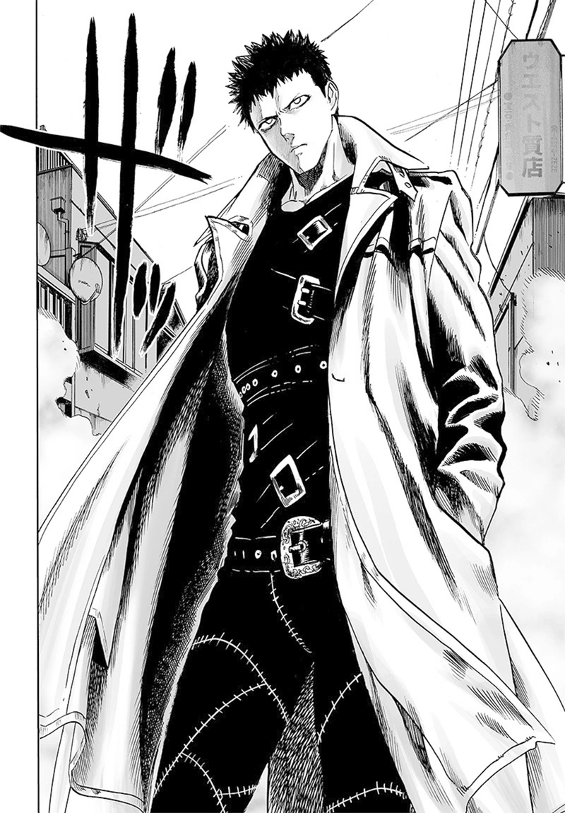 One Punch Man Manga Chapter 85 page 14 - Is it Because I'm Caped Baldy?