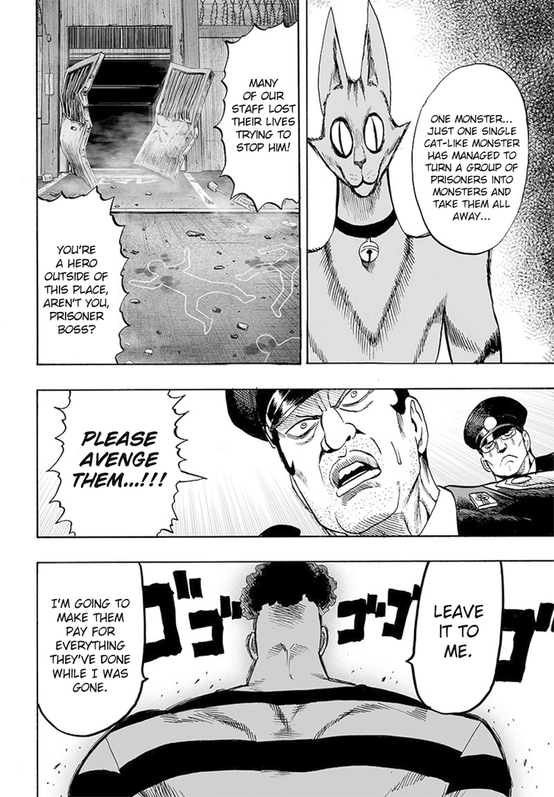 One Punch Man Manga Chapter 85 page 22 - Is it Because I'm Caped Baldy?