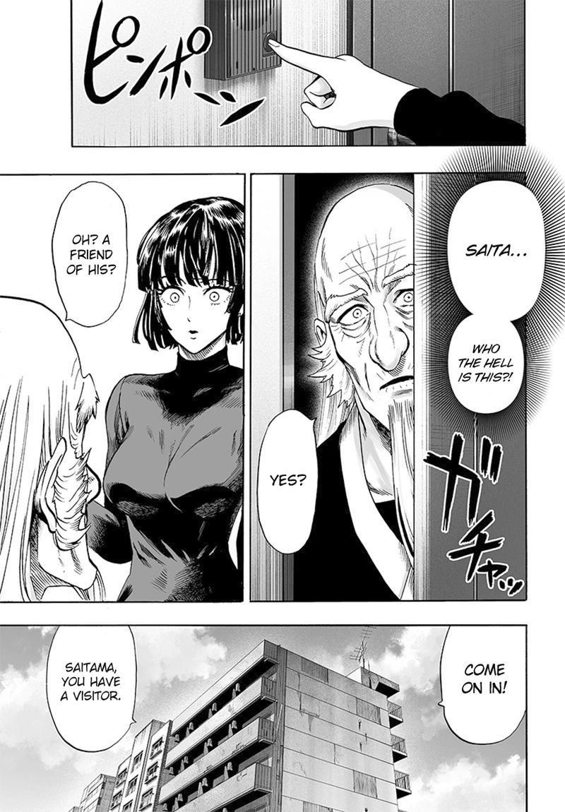 One Punch Man Manga Chapter 85 page 29 - Is it Because I'm Caped Baldy?