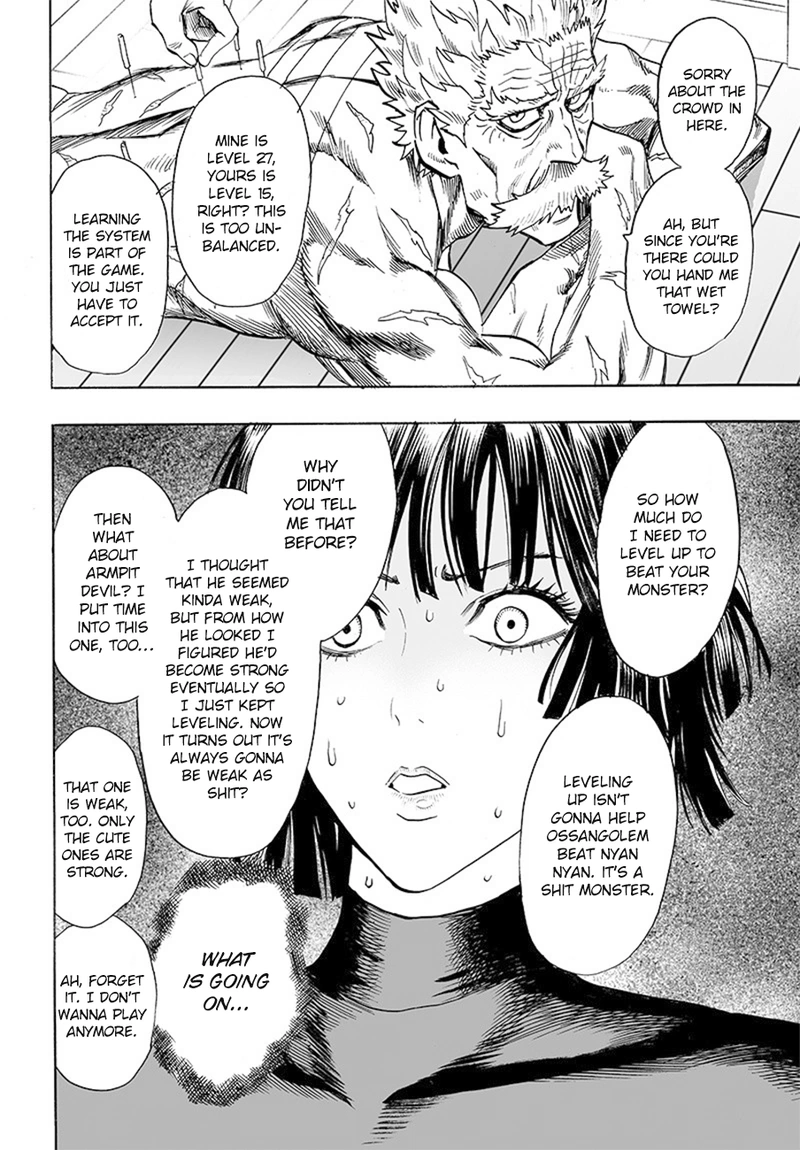 One Punch Man Manga Chapter 85 page 32 - Is it Because I'm Caped Baldy?