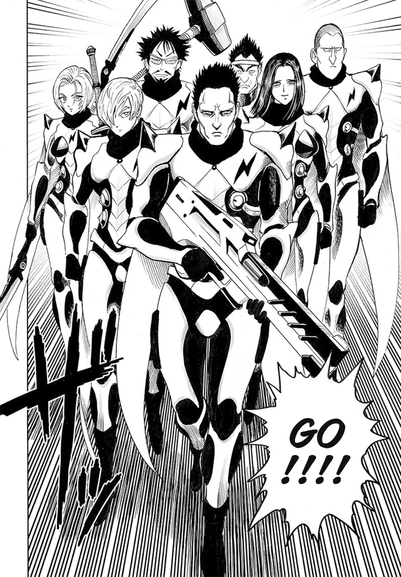 One Punch Man Manga Chapter 85 page 44 - Is it Because I'm Caped Baldy?