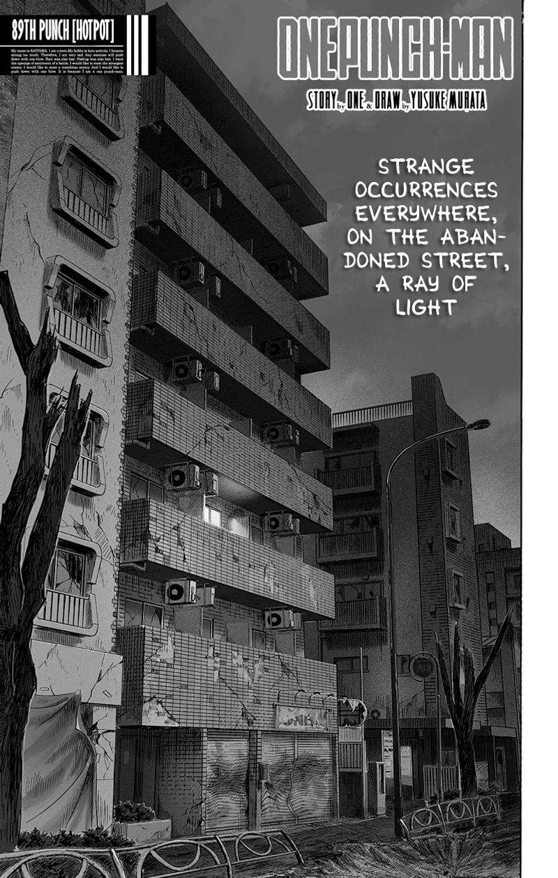 One Punch Man Manga Chapter 89 page 1 - Hotpot