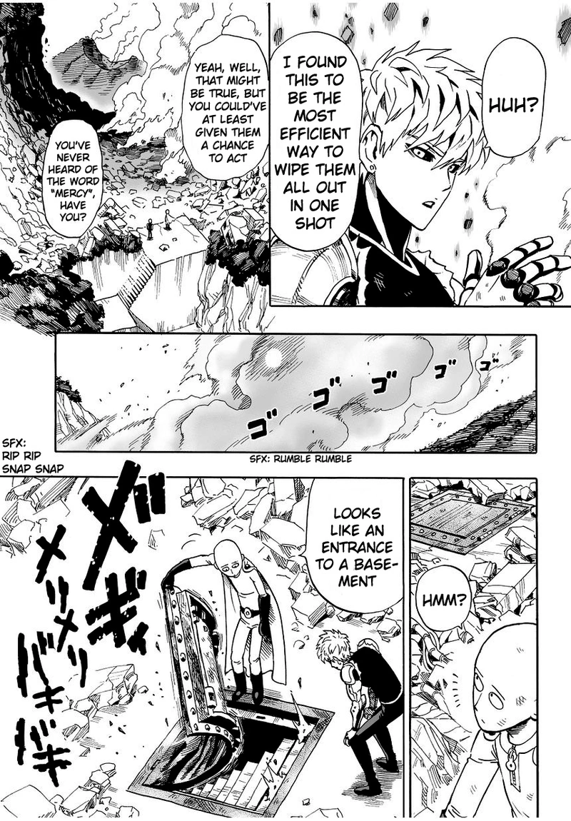 One Punch Man Manga Chapter 9 page 17 - House of Evolution