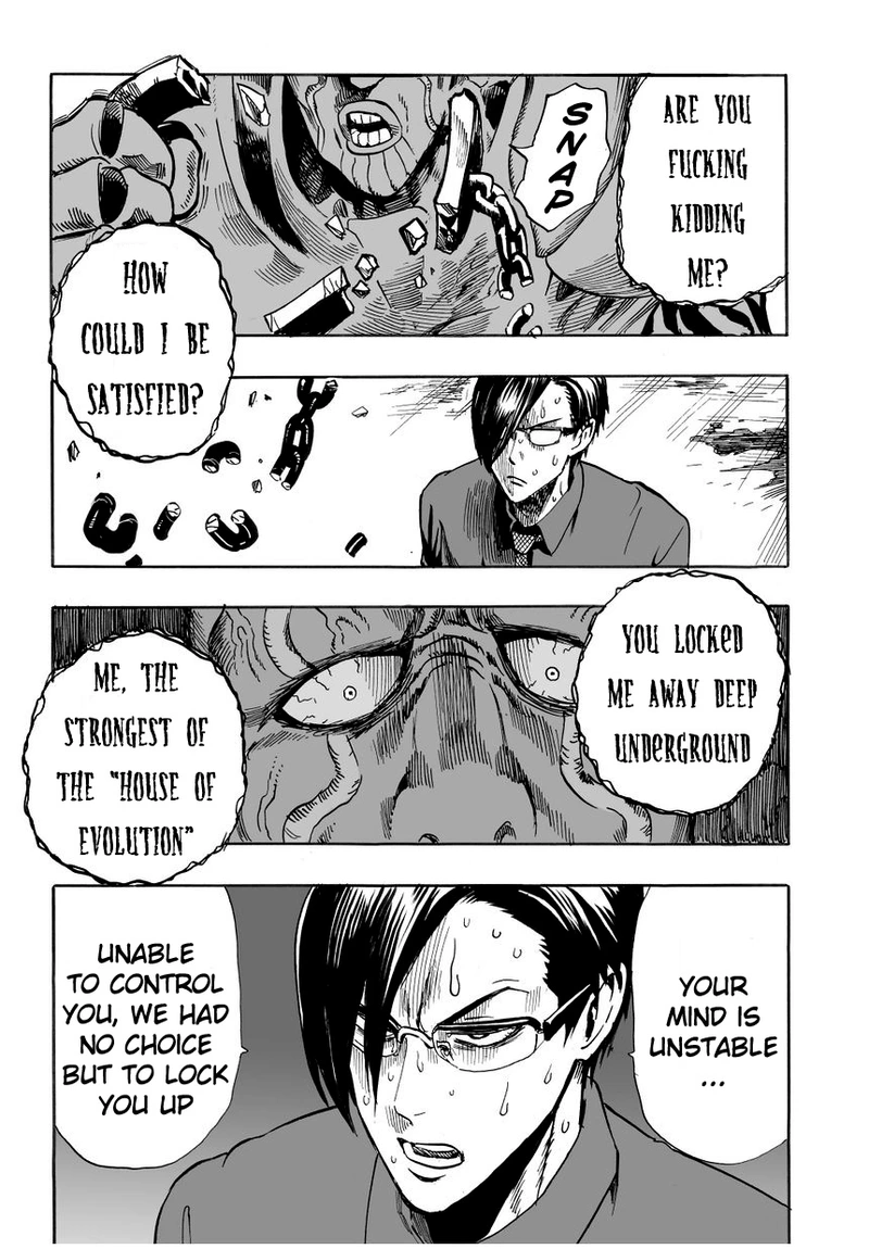 One Punch Man Manga Chapter 9 page 21 - House of Evolution
