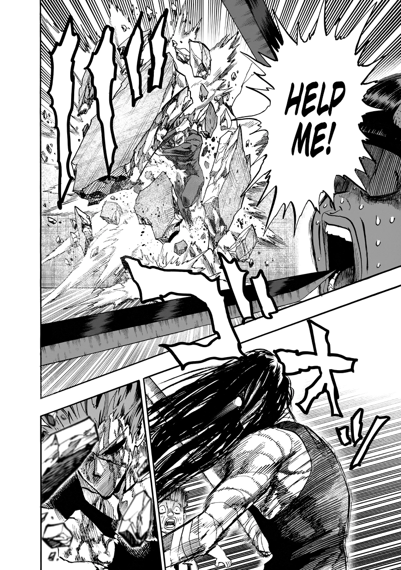 One Punch Man Manga Chapter 90 page 32 - Because I'm a Monster