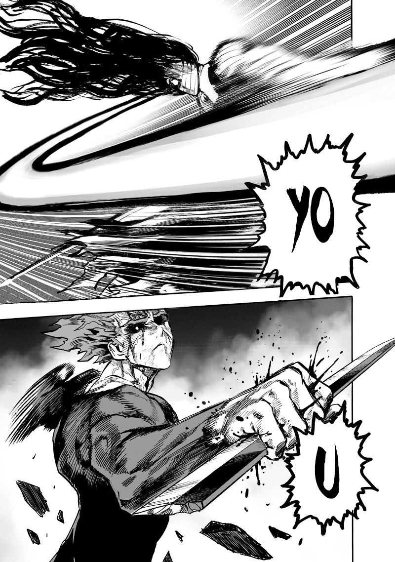 One Punch Man Manga Chapter 90 page 33 - Because I'm a Monster