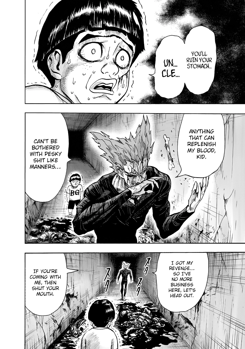 One Punch Man Manga Chapter 90 page 42 - Because I'm a Monster