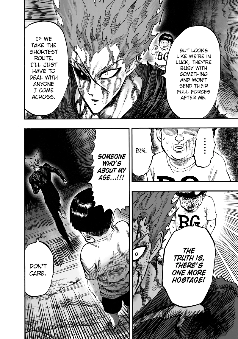 One Punch Man Manga Chapter 90 page 44 - Because I'm a Monster