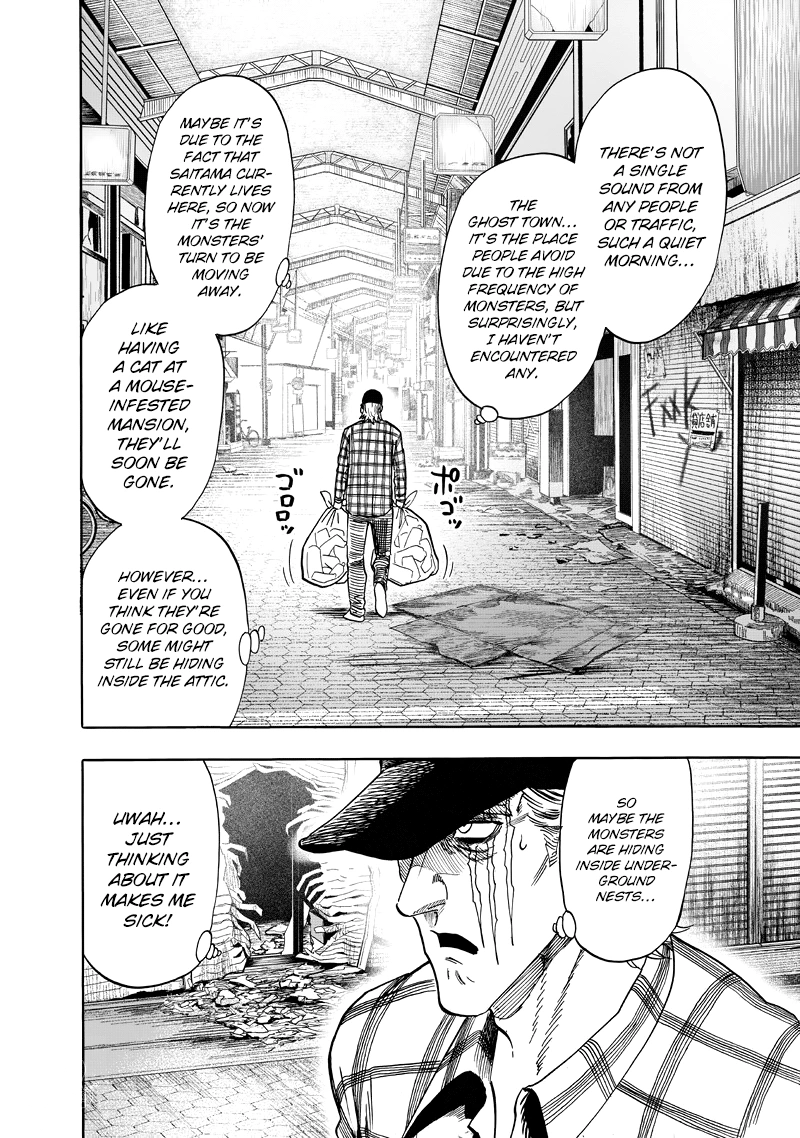 One Punch Man Manga Chapter 90 page 9 - Because I'm a Monster