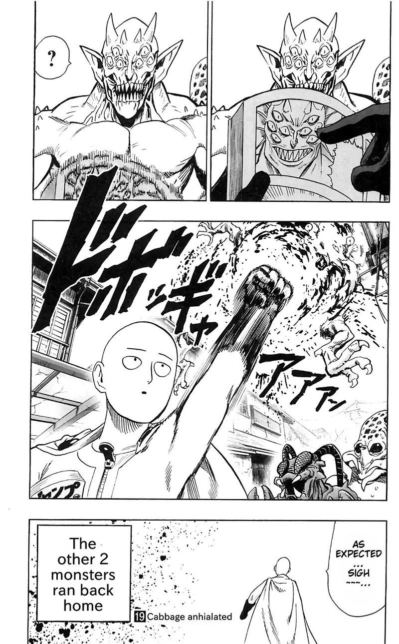 One Punch Man Manga Chapter 92.5 page 7 - Reality Punch | Volume 19 Extras