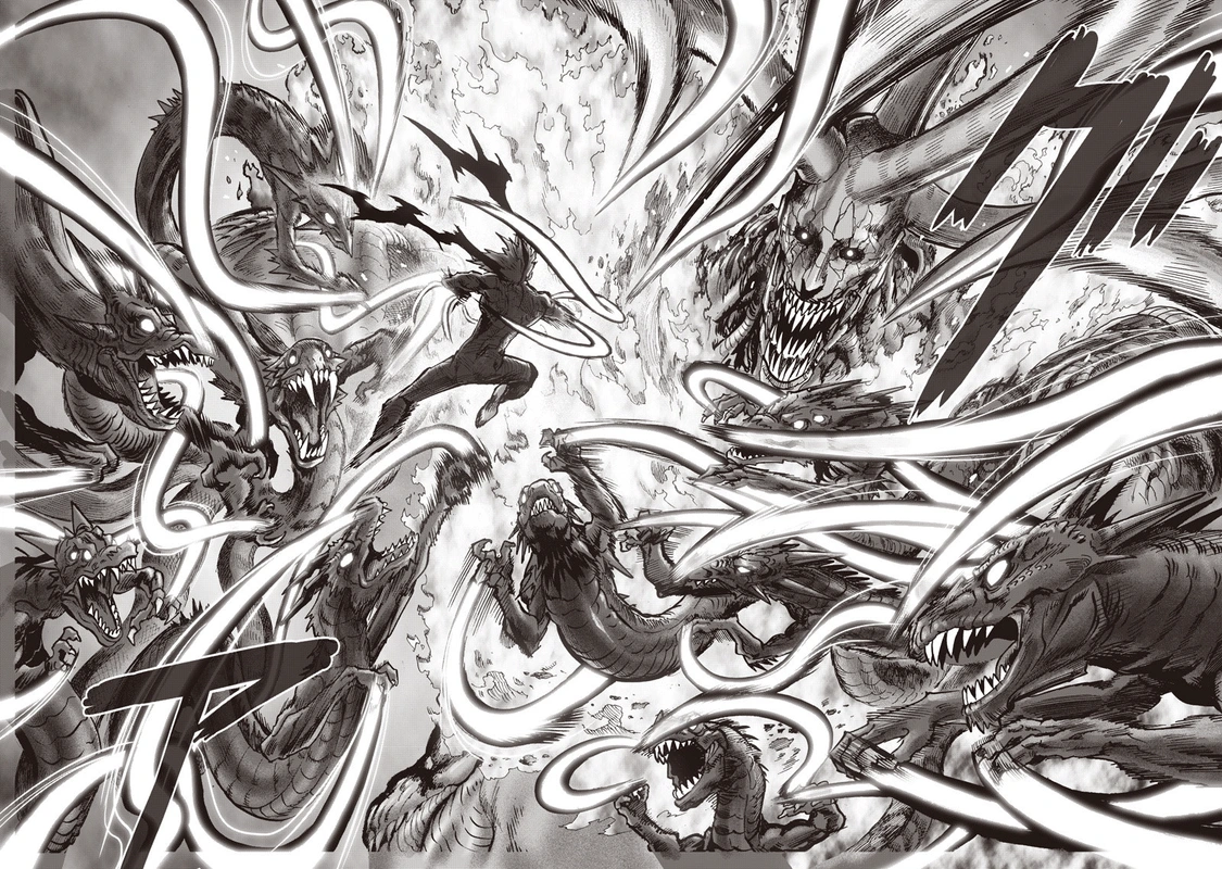 One Punch Man Manga Chapter 92 page 65 - Manhole