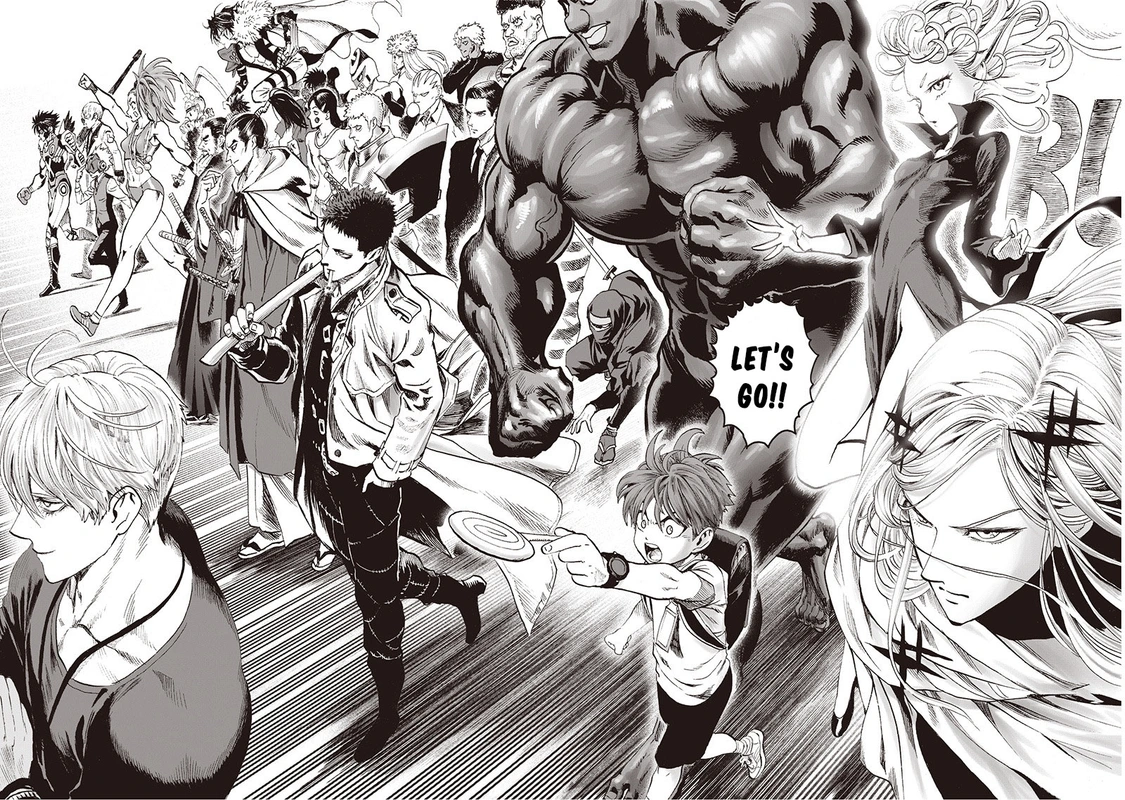 One Punch Man Manga Chapter 93 page 52 - Let's Go!
