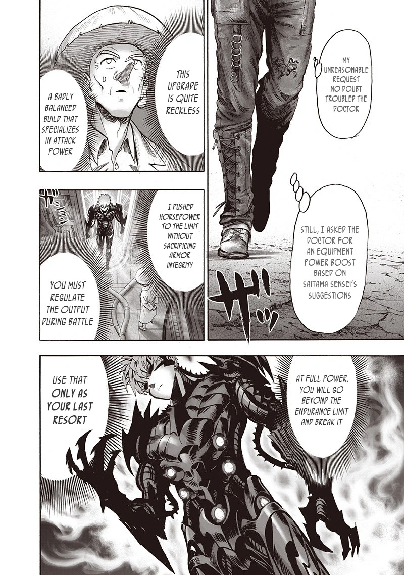 One Punch Man Manga Chapter 93 page 57 - Let's Go!