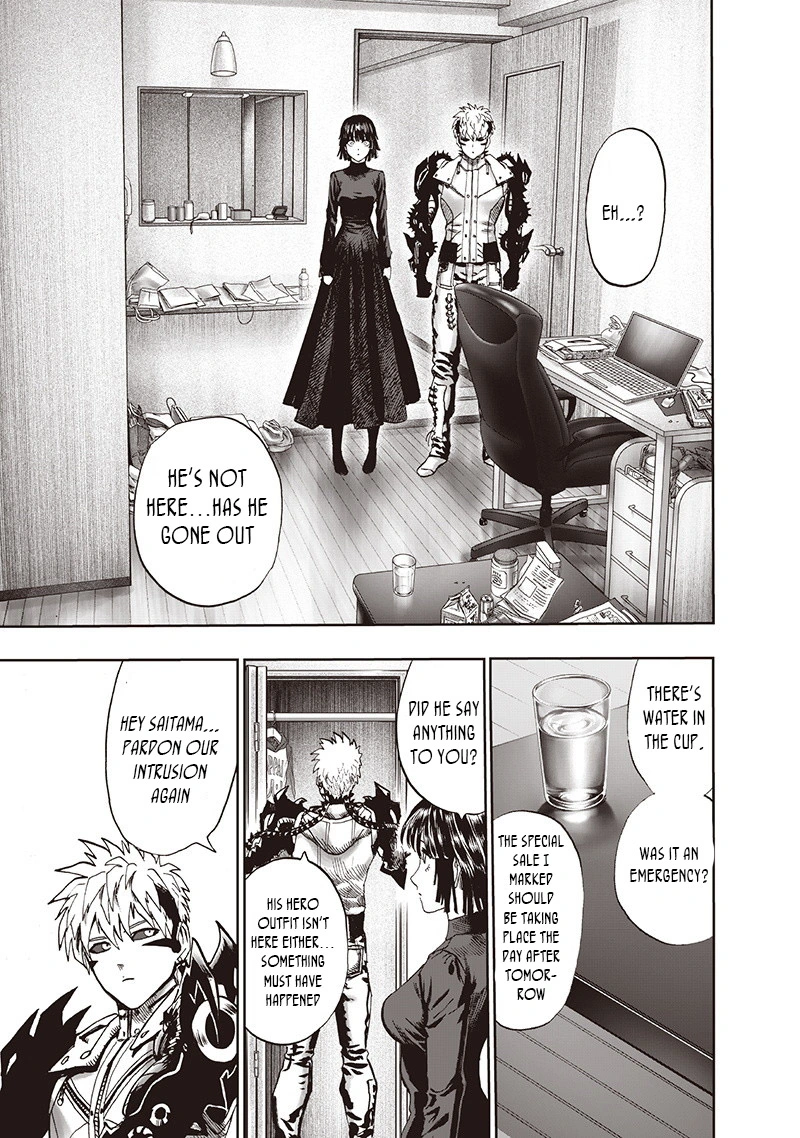 One Punch Man Manga Chapter 93 page 62 - Let's Go!