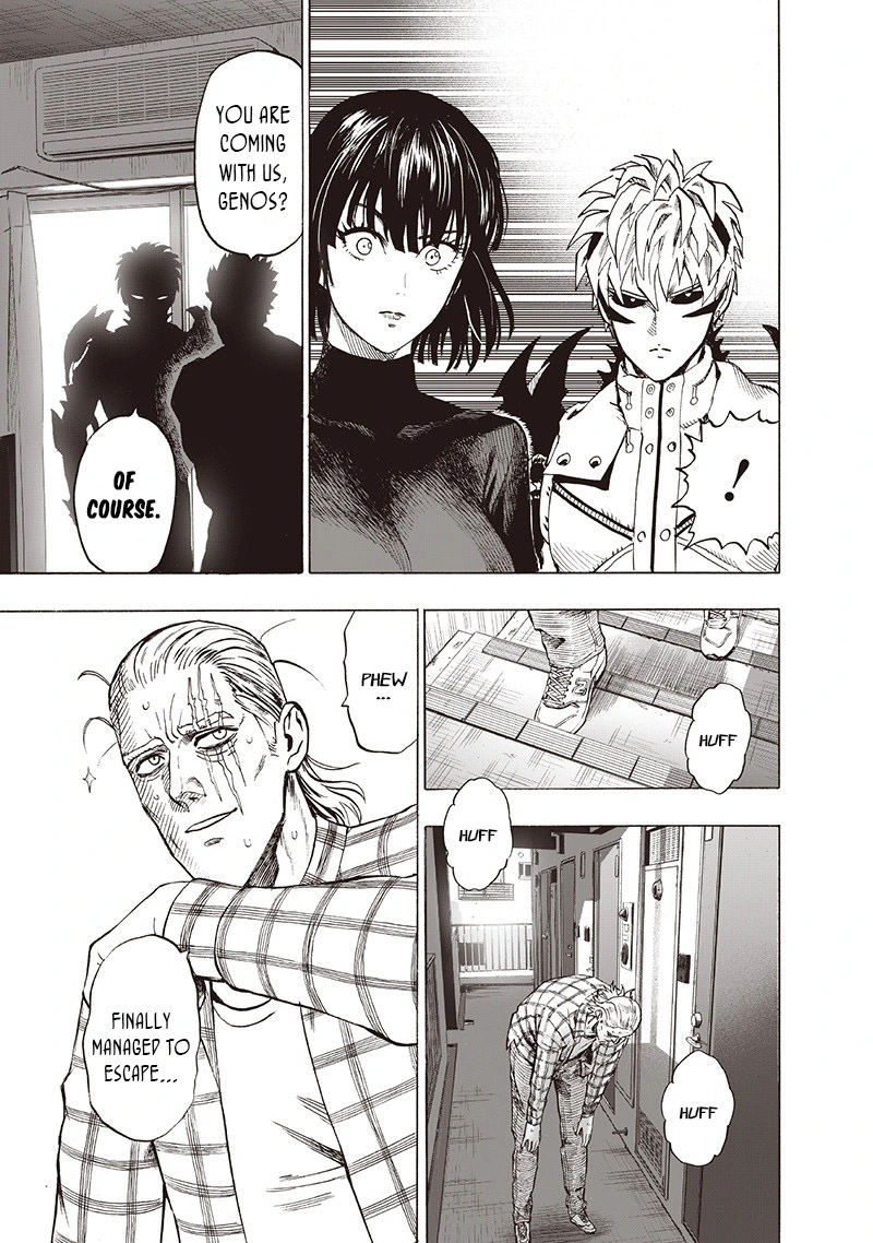 One Punch Man Manga Chapter 93 page 64 - Let's Go!