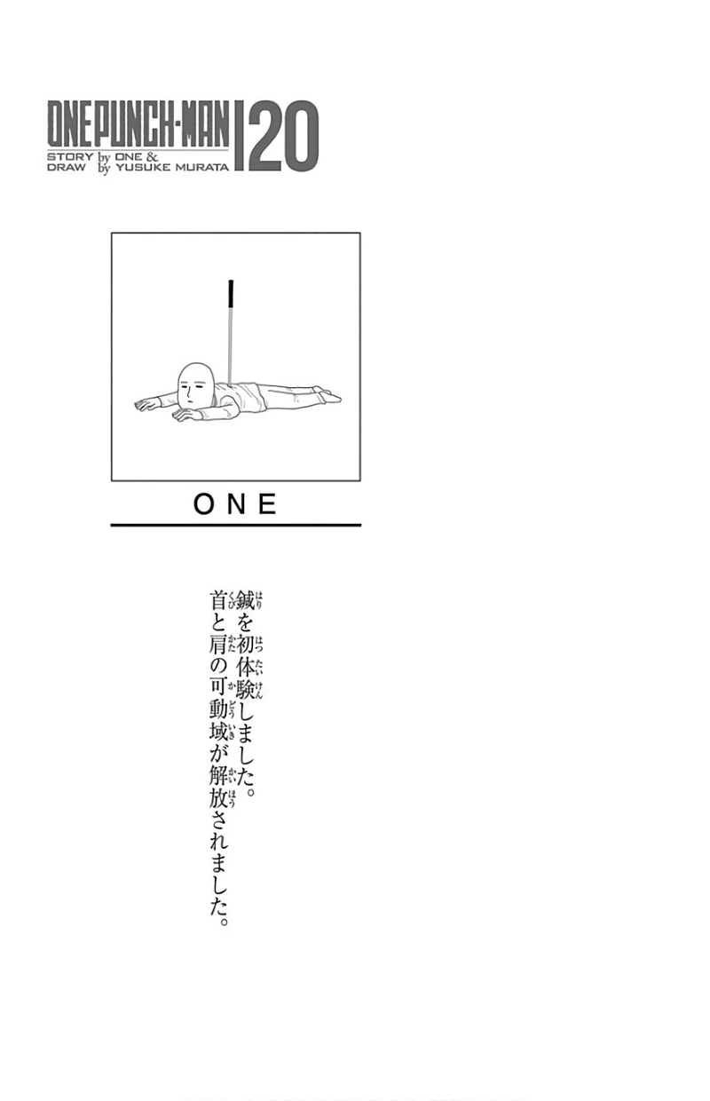 One Punch Man Manga Chapter 94.5 page 14 - Owned Items | Volume 20 Extras