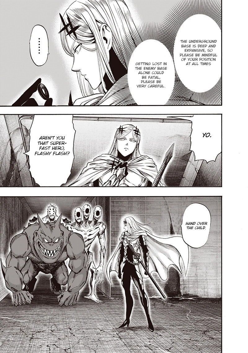 One Punch Man Manga Chapter 95 page 16 - Speedster