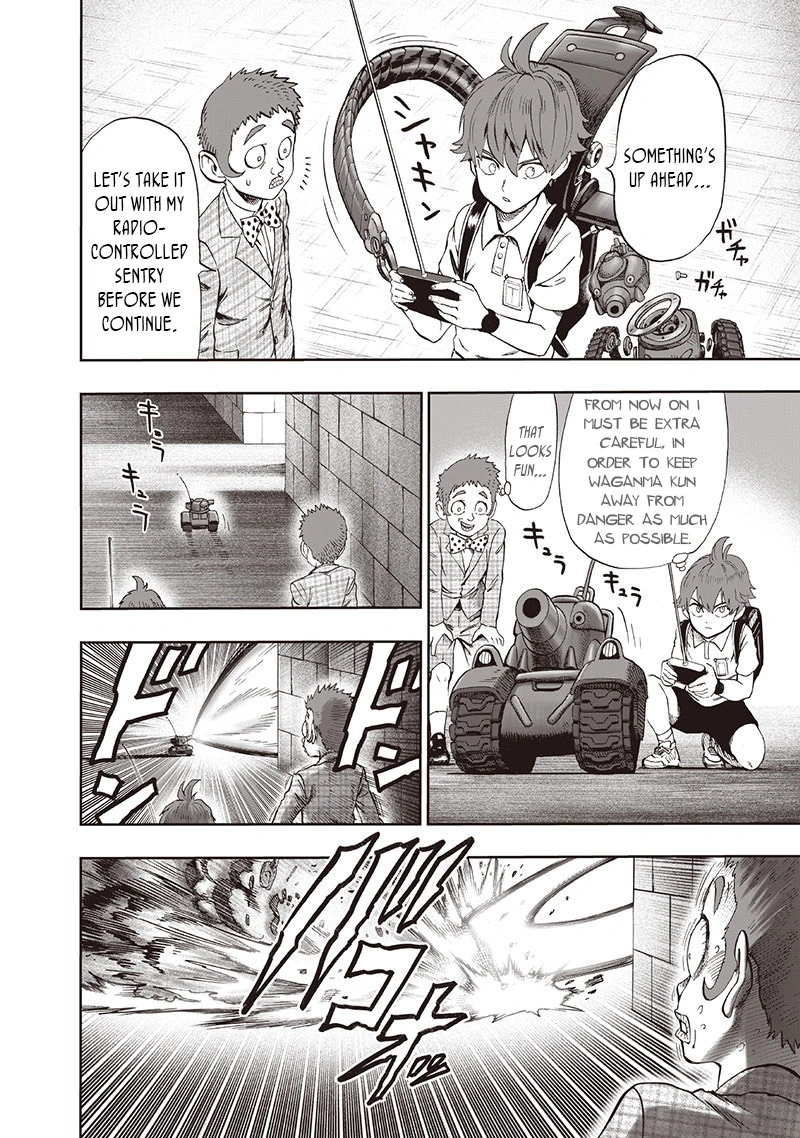 One Punch Man Manga Chapter 97 page 28 - Backpack