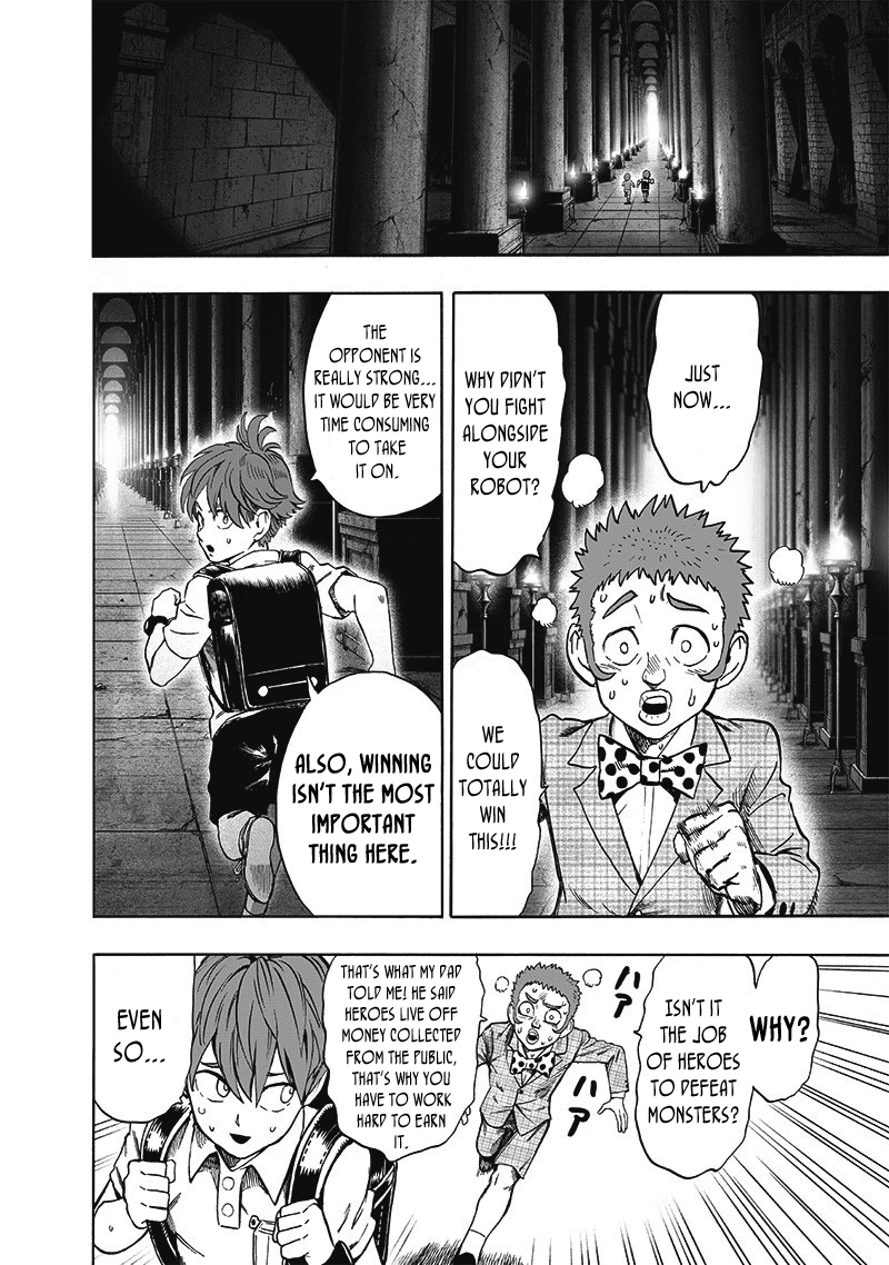 One Punch Man Manga Chapter 98 page 11 - Tears of Regret