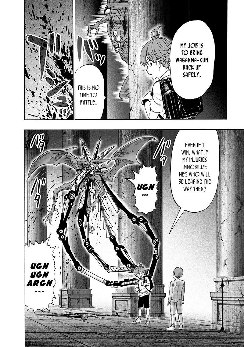 One Punch Man Manga Chapter 98 page 12 - Tears of Regret