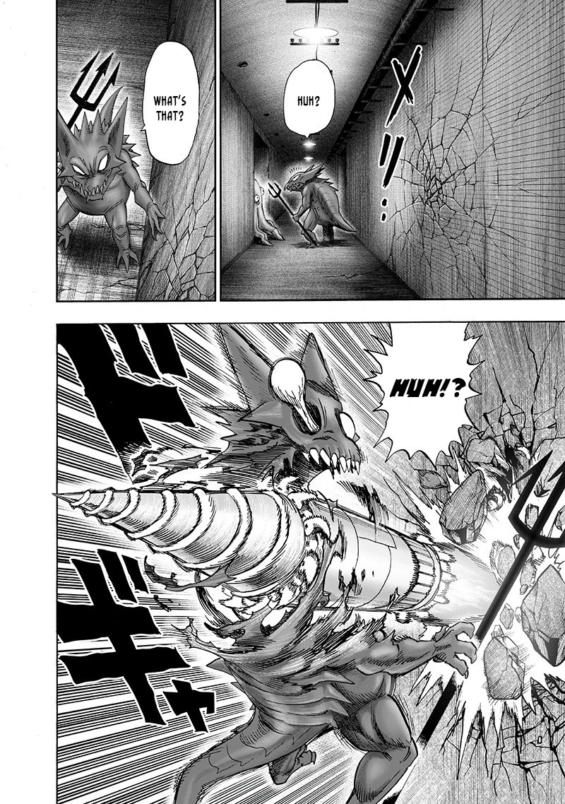One Punch Man Manga Chapter 98 page 35 - Tears of Regret